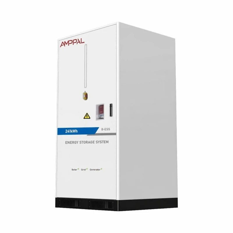 Sistem Panyimpenan Energi Baterei Modular 225kWh / 241kWh kanggo Microgrids Komersial