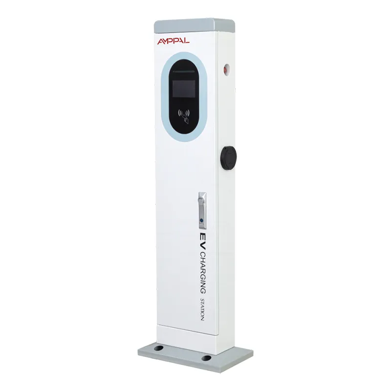 Menara Stasiun Pengisian Daya AC EV Komersial 22kW kanggo Retail lan Parkir Umum