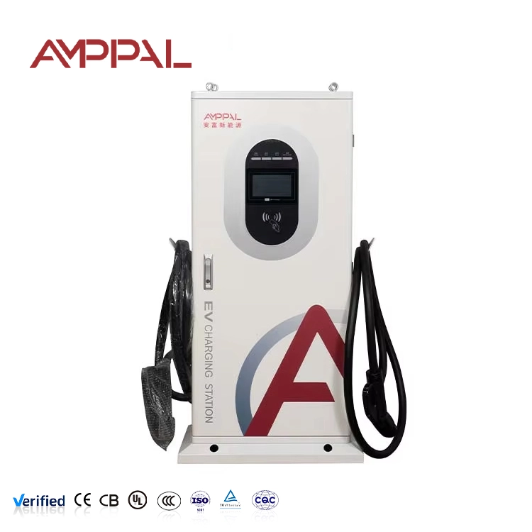 60kW All-in-One DC EV Fast Charger kanggo Armada Komersial