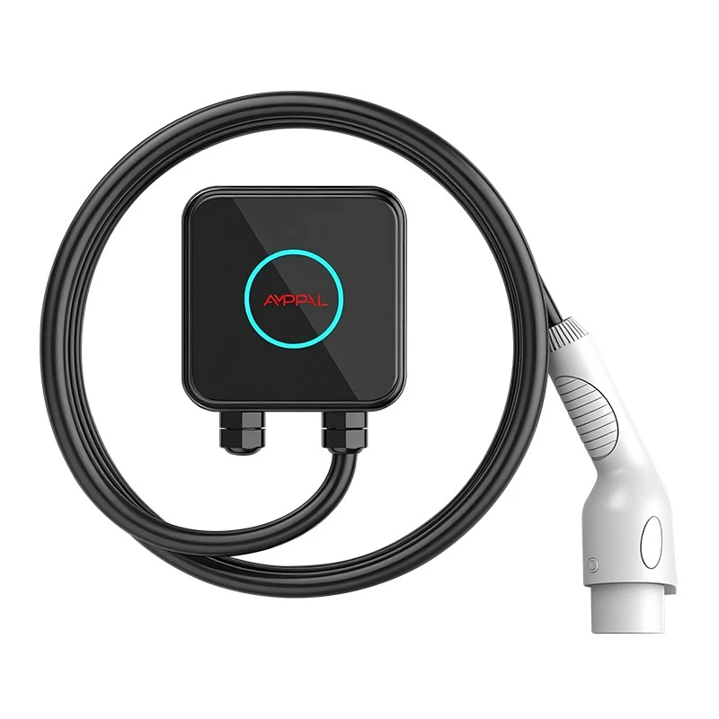 7kW Kompak Wallbox AC EV Charger kanggo Garasi Residential
