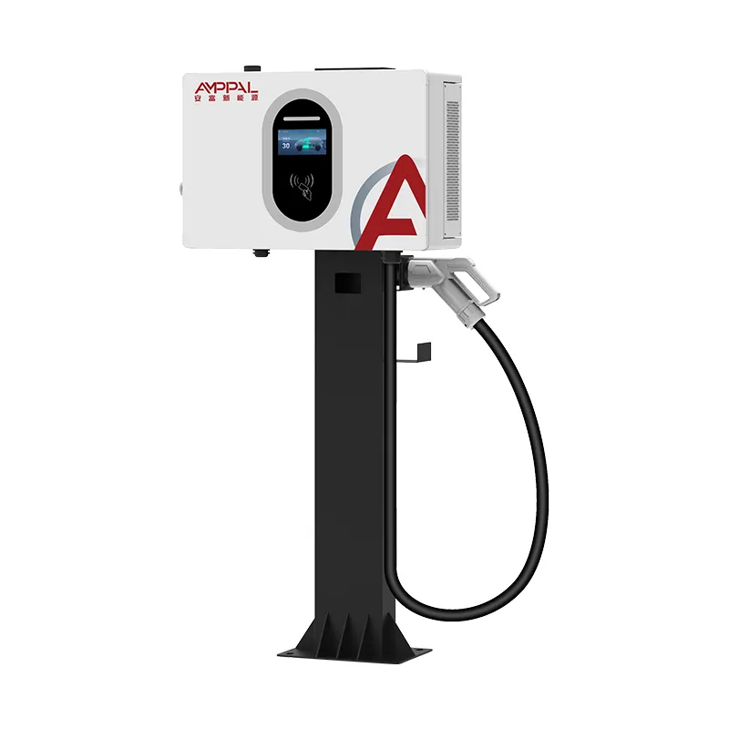 7kW Wall-Mounted DC EV Fast Charger kanggo Ngarep lan Workplace