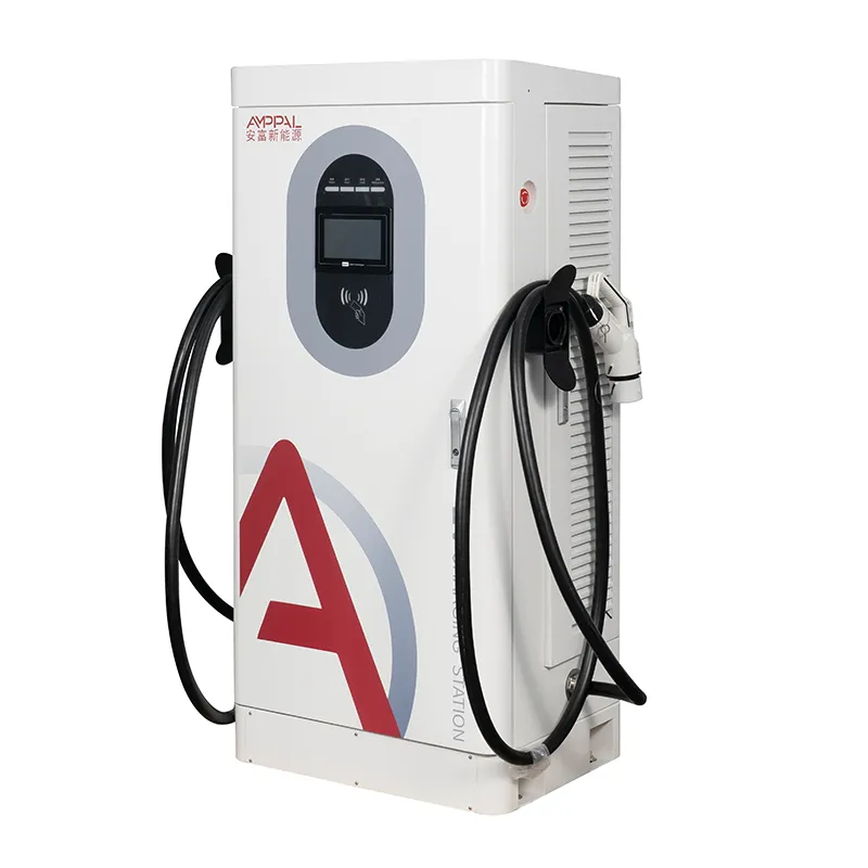 60kW Commercial DC Fast EV Charging Station for Highway Services